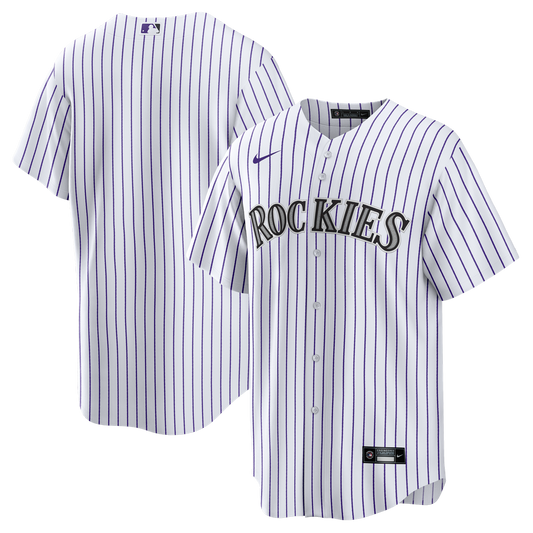 Colorado Rockies Nike Home Big & Tall Replica Jersey - White