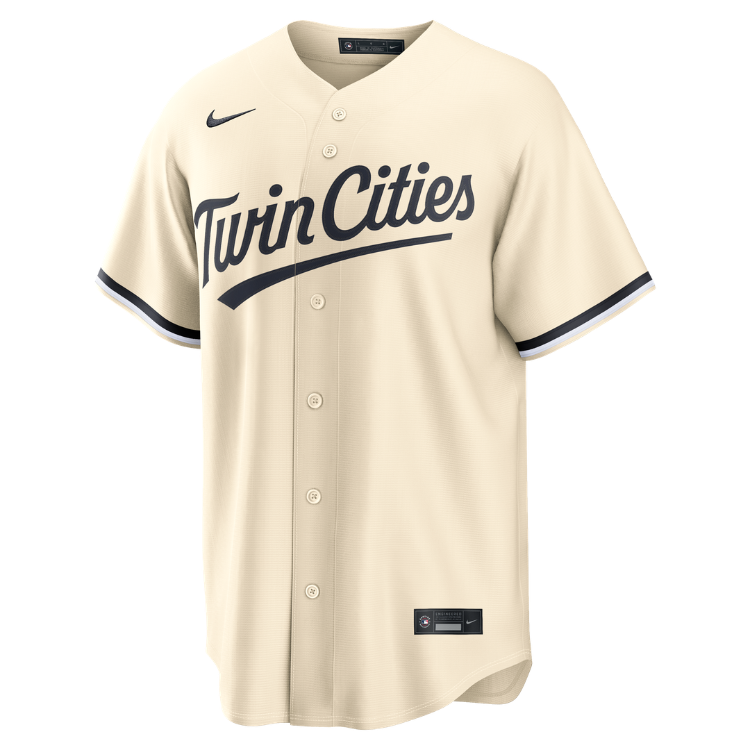 Minnesota Twins Nike Alternate Replica Jersey - Cream
