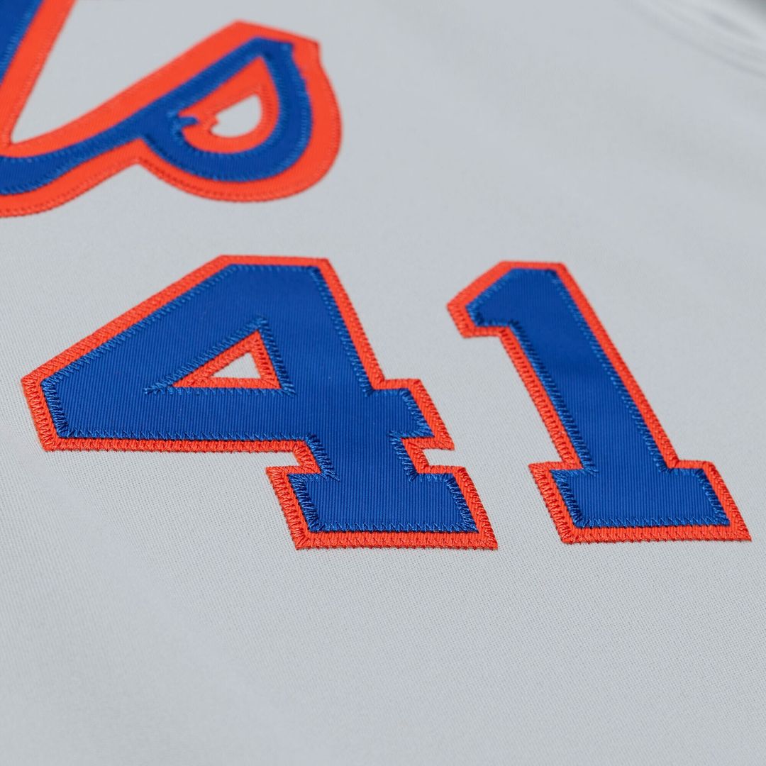Tom Seaver New York Mets Mitchell & Ness 1976 Authentic Jersey - Gray