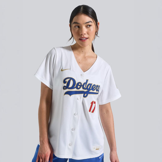 Shohei Ohtani Los Angeles Dodgers Nike Women's 2026 Gold Collection Stadium Jersey - White