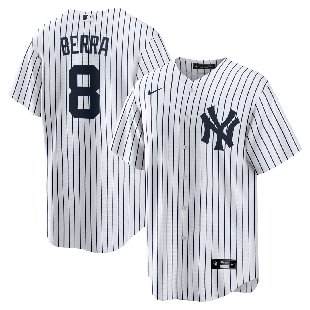 Yogi Berra New York Yankees Nike Home Retired Player Replica Jersey - White