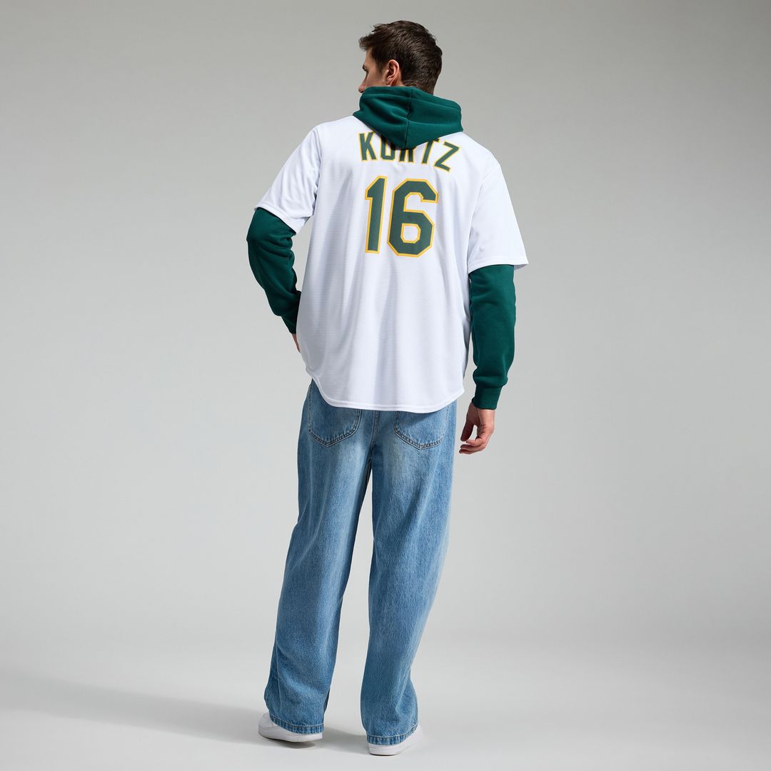 Nick Kurtz Athletics Nike Home Replica Player Jersey - White