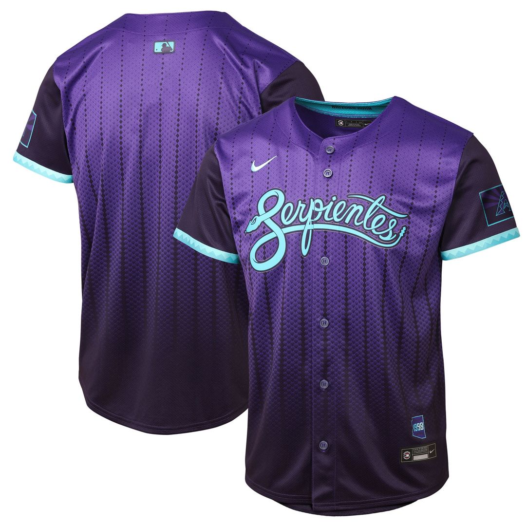 Arizona Diamondbacks Nike Youth 2025 City Connect Limited Jersey - Purple