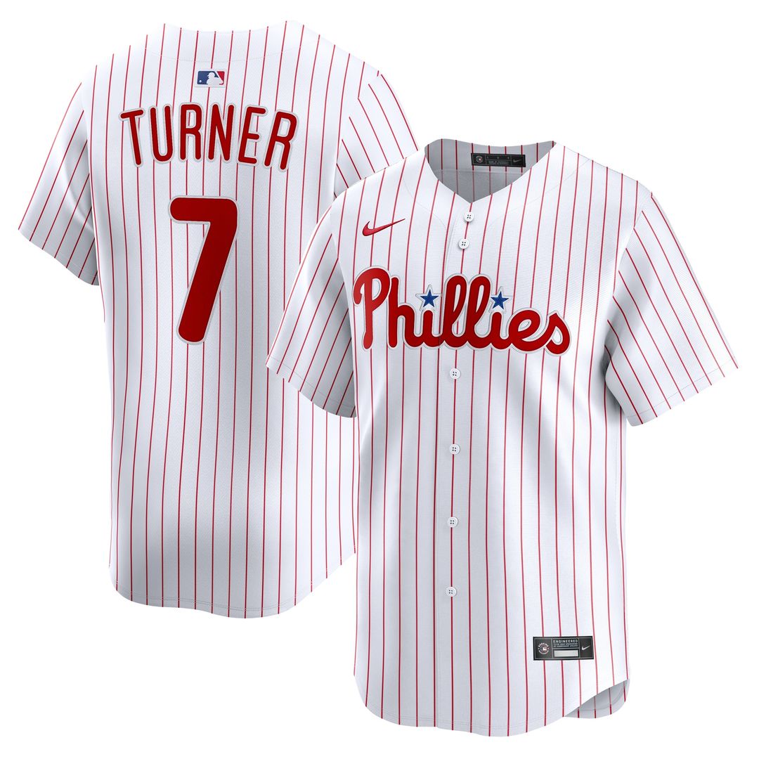 Trea Turner Philadelphia Phillies Nike Alternate Limited Player Jersey - Light Blue