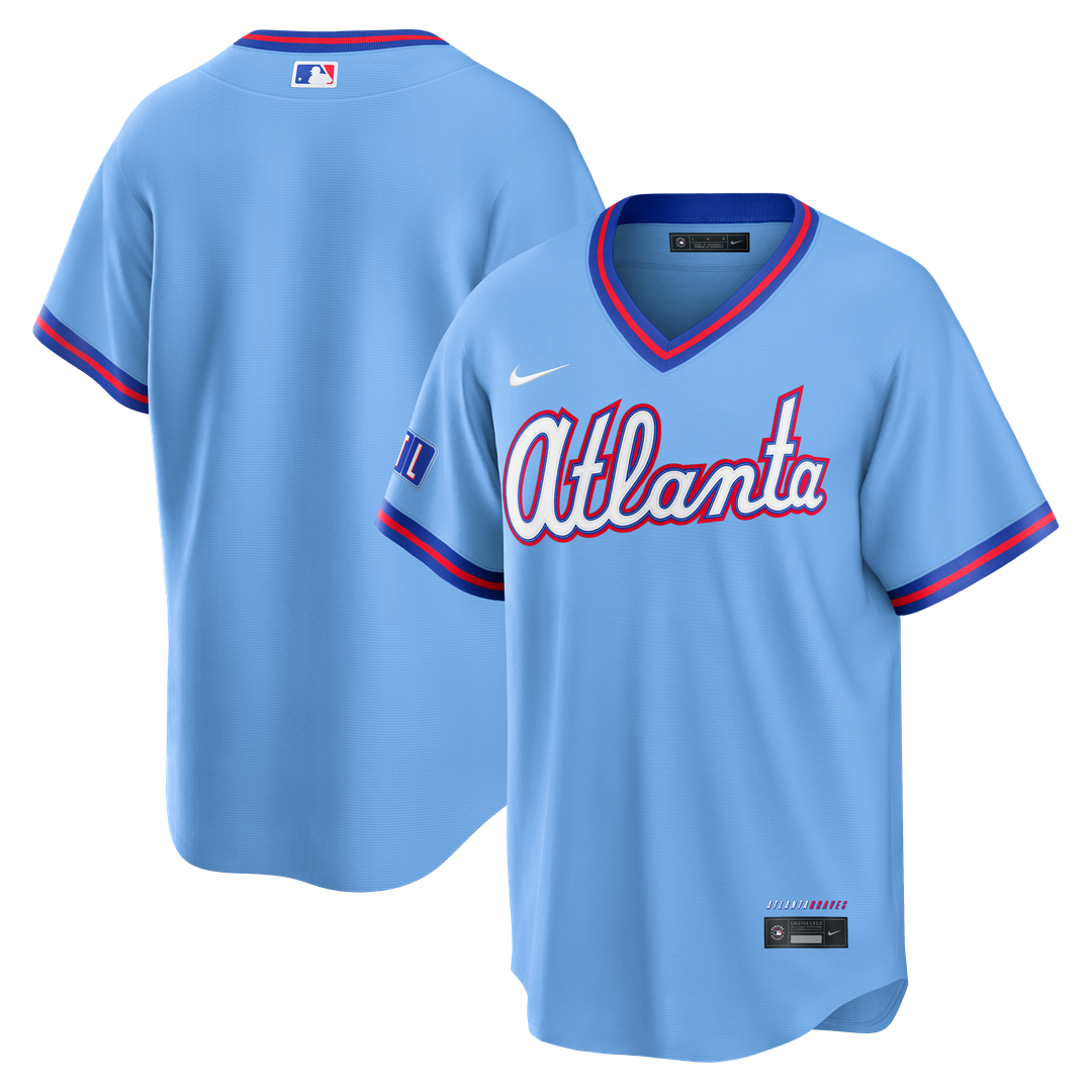 Atlanta Braves Nike 2026 City Connect Stadium Jersey - Powder Blue
