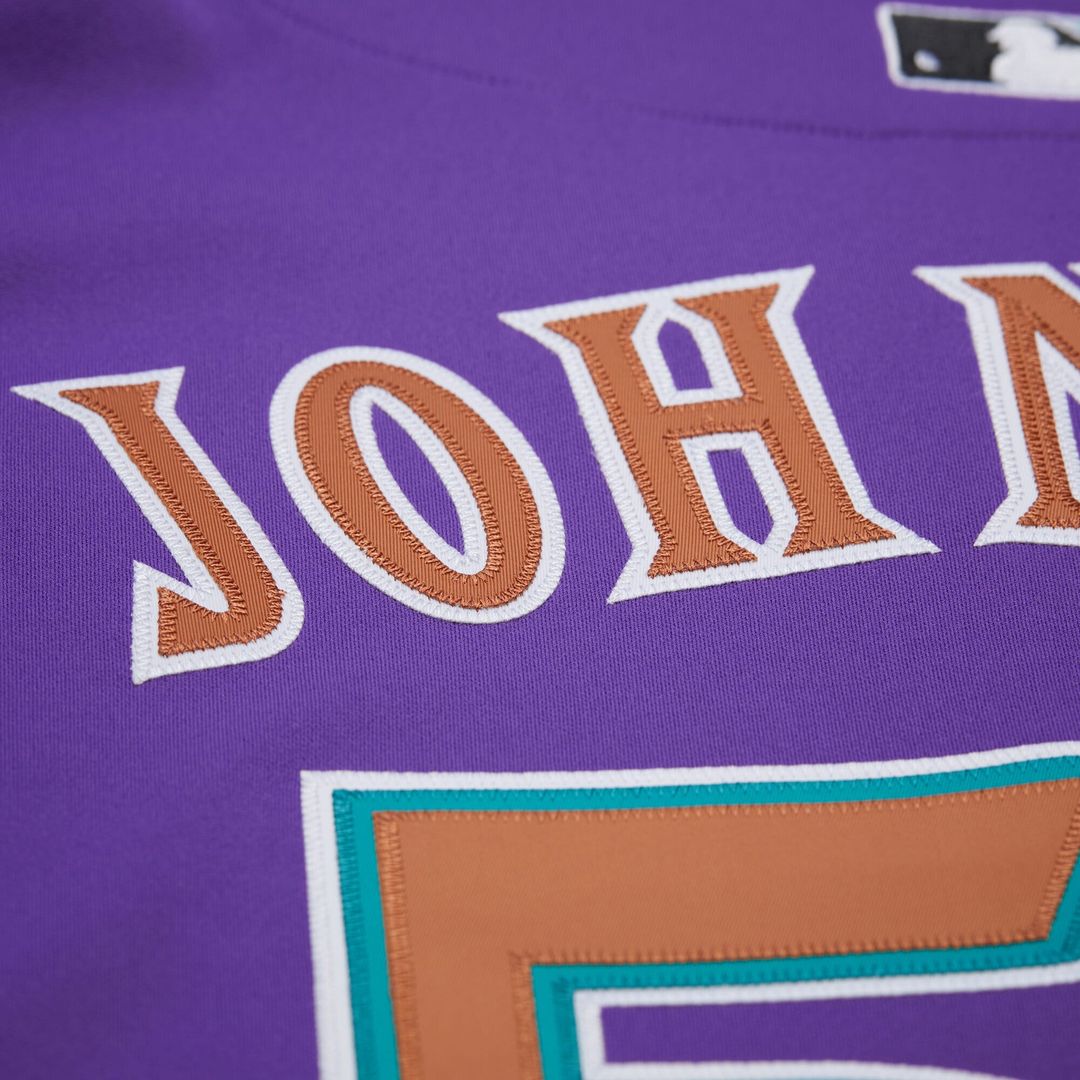 Randy Johnson Arizona Diamondbacks Mitchell & Ness 2000 Throwback Authentic Jersey - Purple