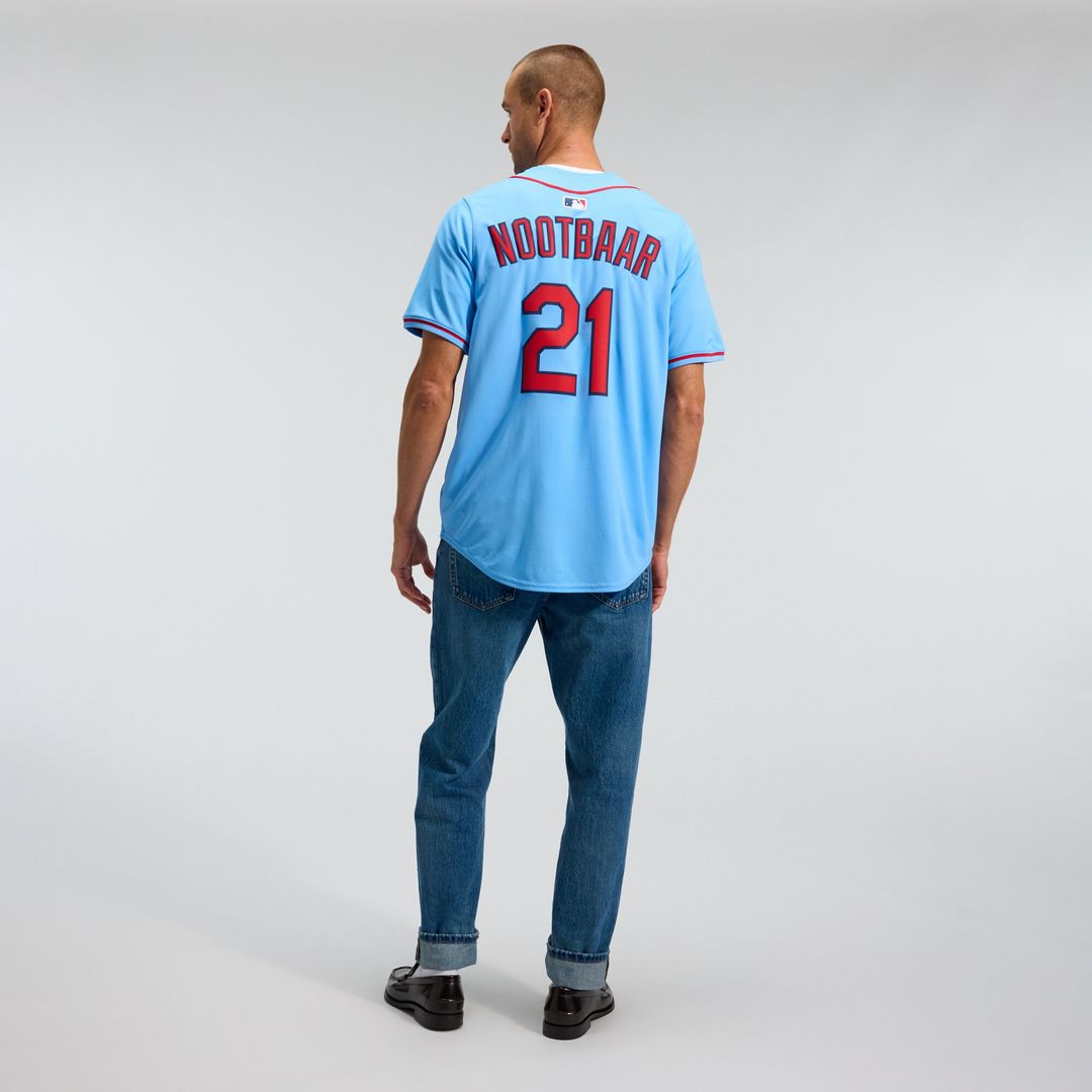 Lars Nootbaar St. Louis Cardinals Nike Alternate Limited Jersey - Light Blue