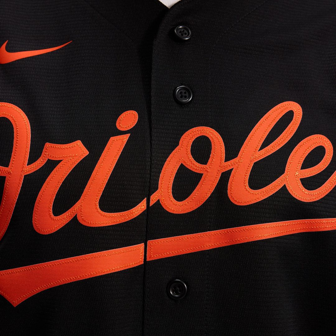 Baltimore Orioles Nike Home Replica Team Jersey - White