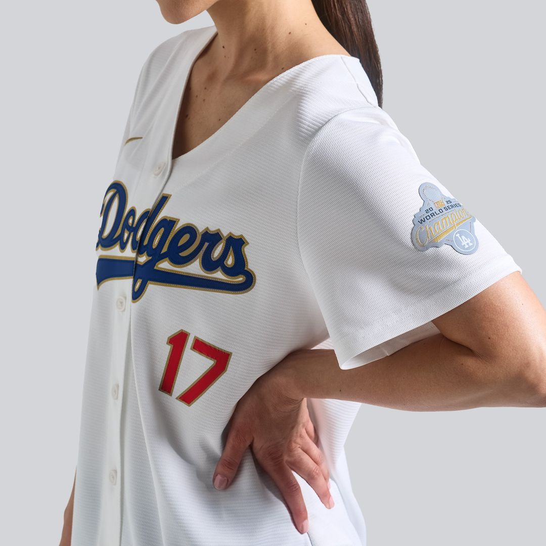 Shohei Ohtani Los Angeles Dodgers Nike Women's 2026 Gold Collection Stadium Jersey - White