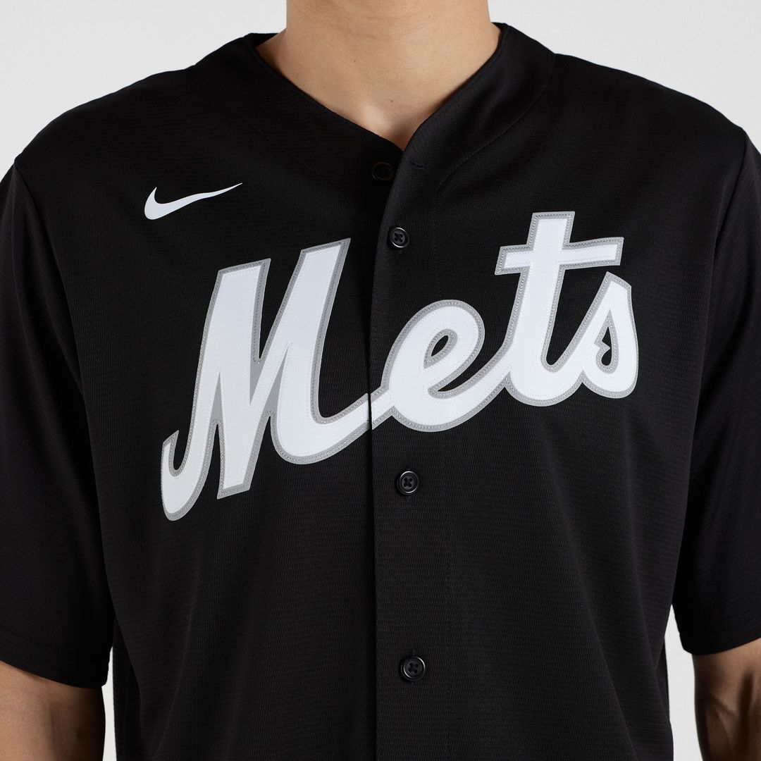 Francisco Lindor New York Mets Nike  Replica Player Jersey - Black