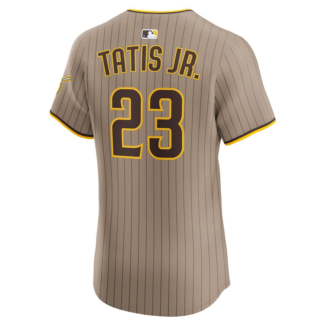 Fernando Tatis Jr. San Diego Padres Nike Alternate Elite Jersey - Sand