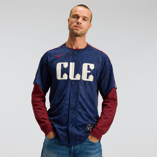 Cleveland Guardians Nike City Connect Limited Jersey - Navy