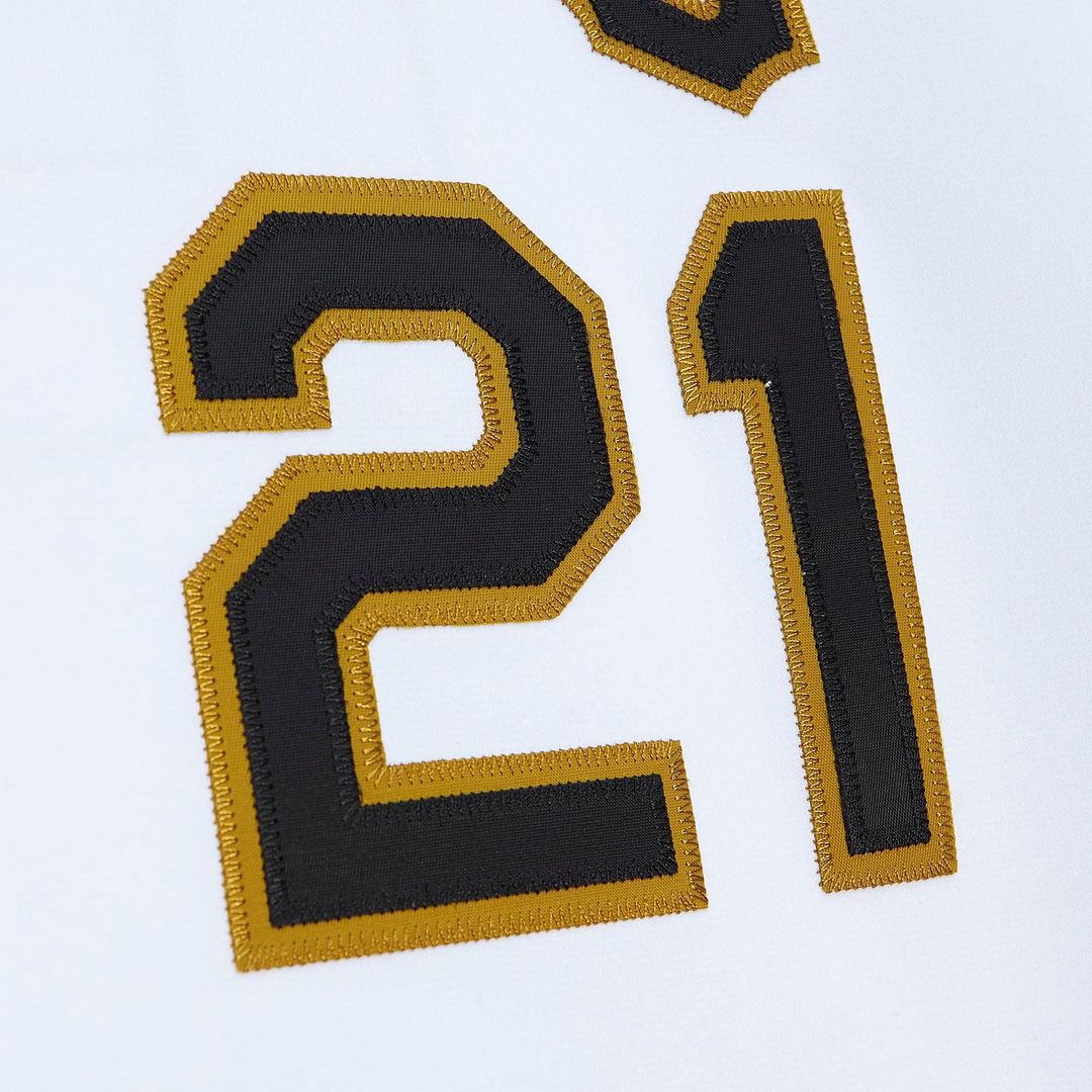 Roberto Clemente Pittsburgh Pirates Mitchell & Ness Cooperstown Collection Authentic Jersey - White