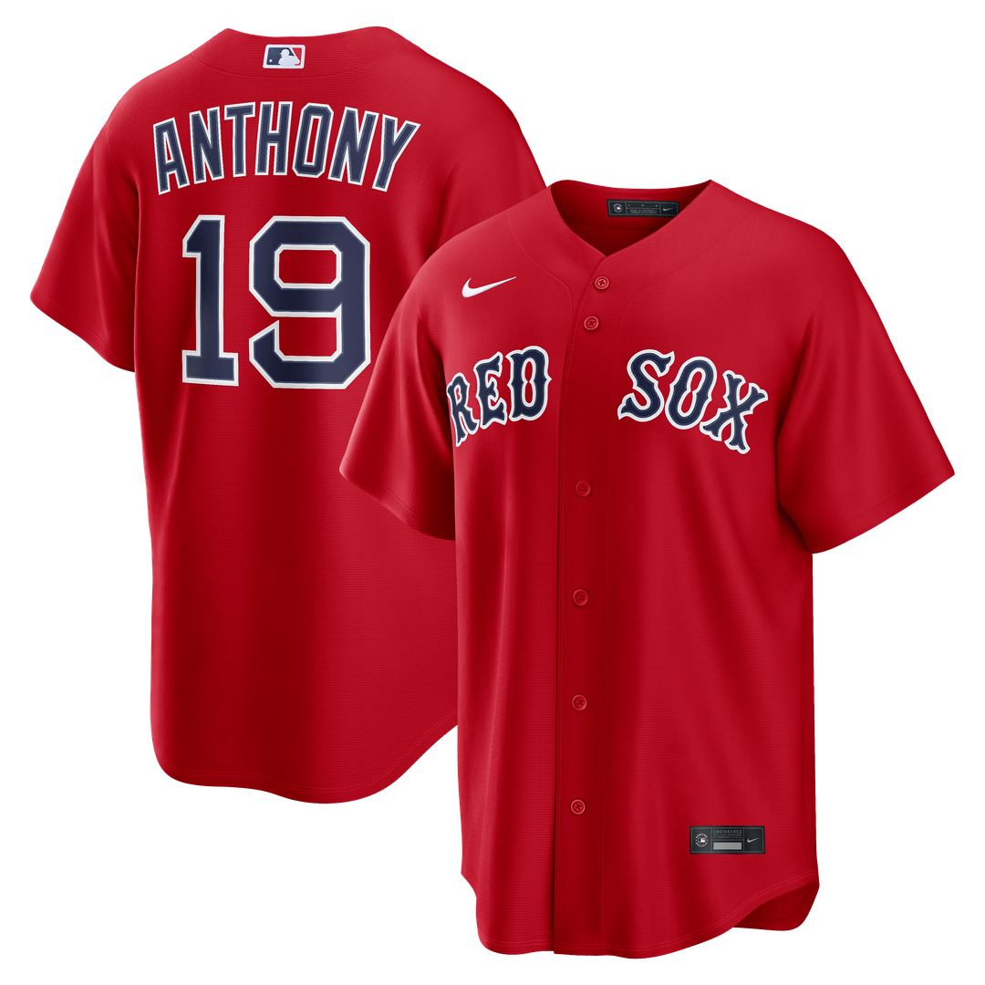 Roman Anthony Boston Red Sox Nike Alternate Replica Jersey - Red