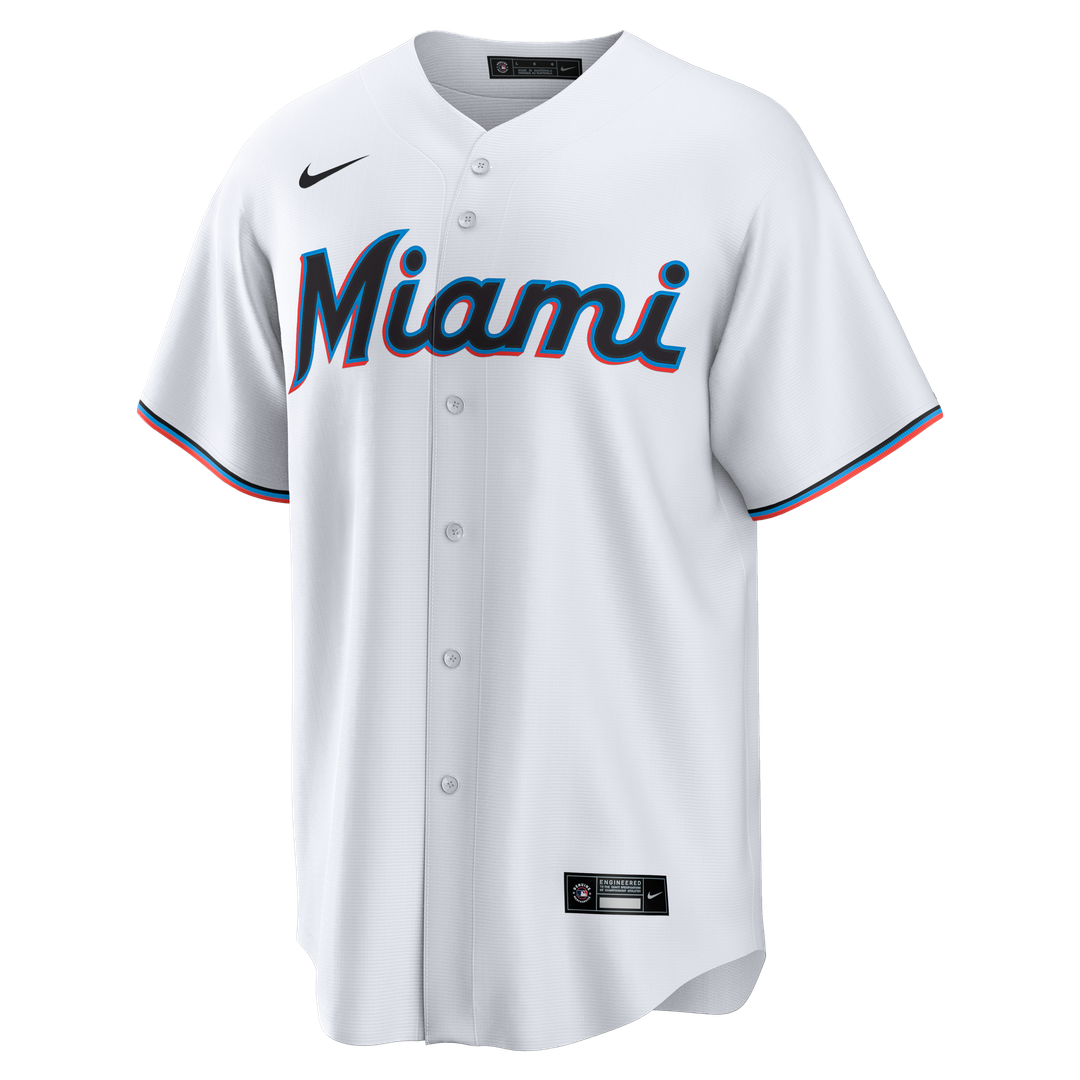 Griffin Conine Miami Marlins Nike Home Replica Jersey - White