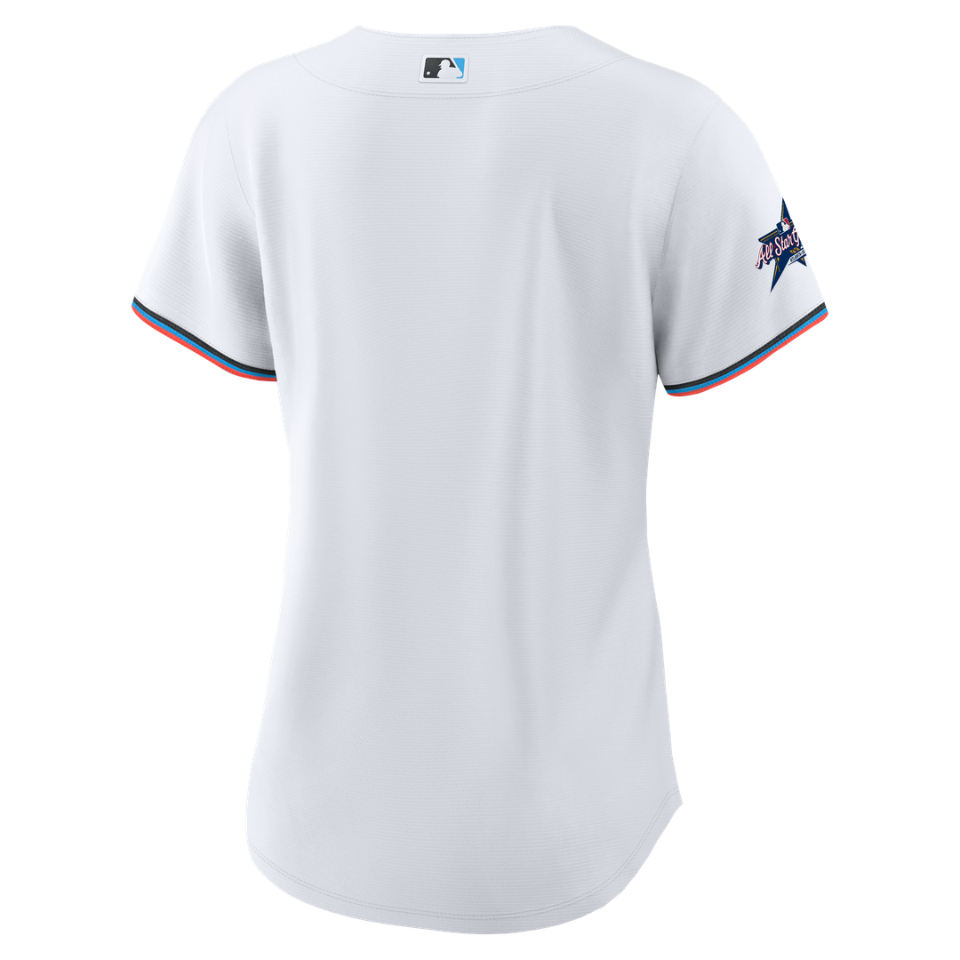 Miami Marlins Nike Women's Replica Team Jersey - White