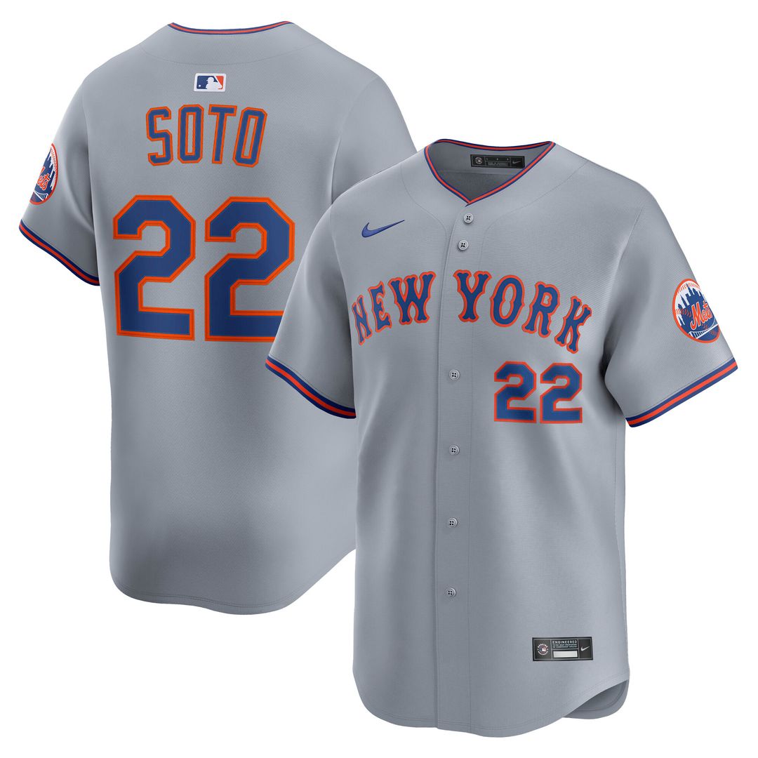 Juan Soto New York Mets Nike Alternate Limited Player Jersey - Black
