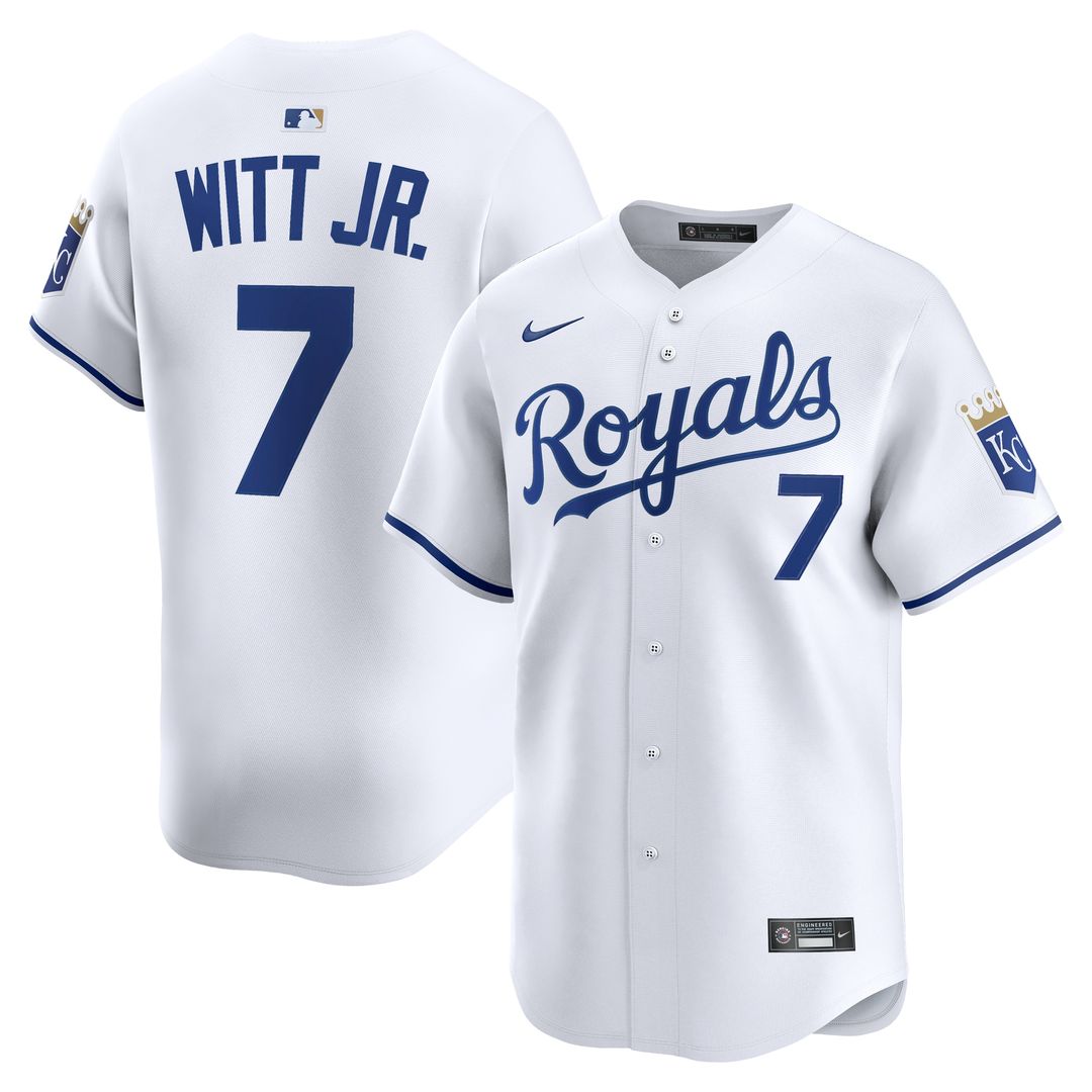 Bobby Witt Jr. Kansas City Royals Nike Home Limited Player Jersey - White