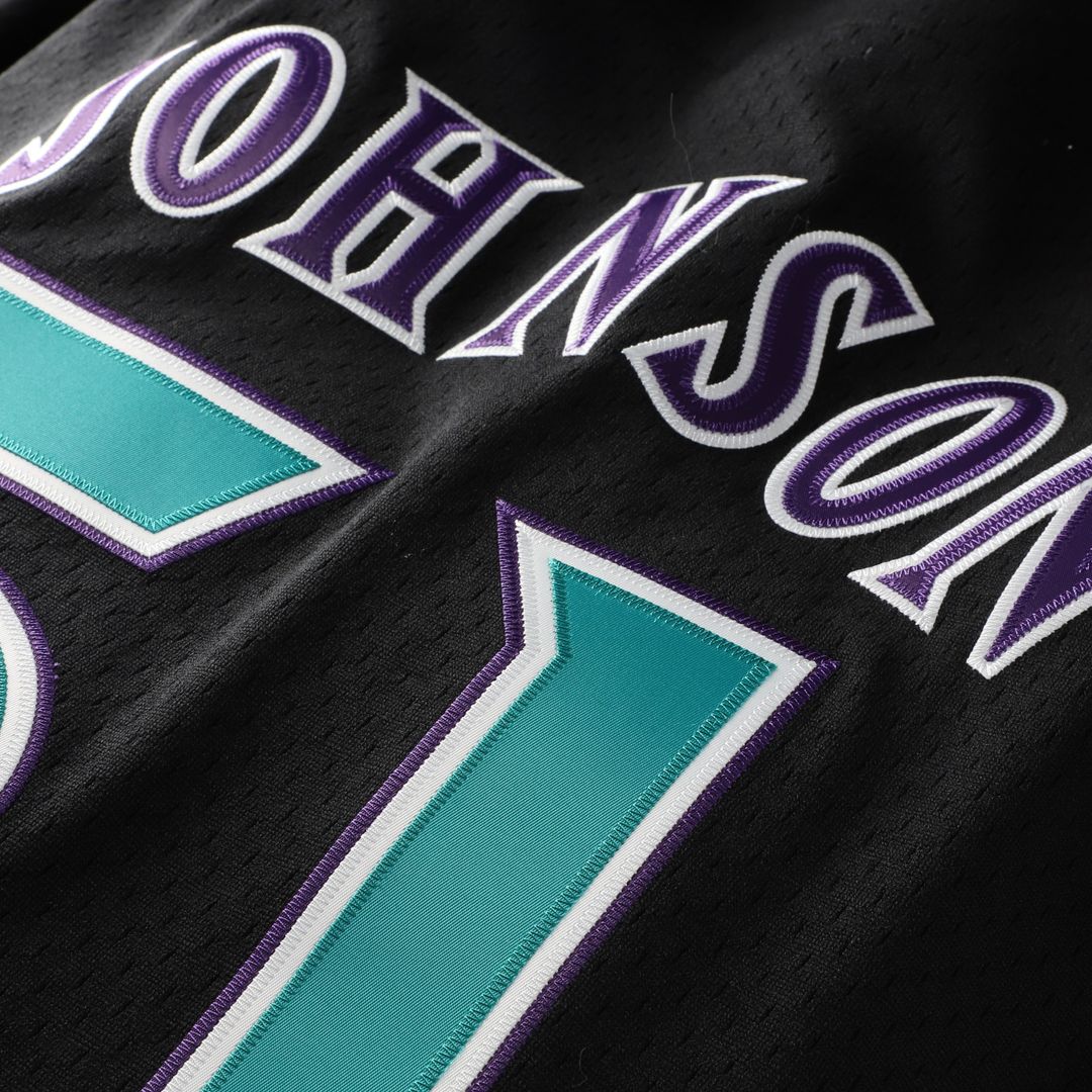 Randy Johnson Arizona Diamondbacks Mitchell & Ness Big & Tall Cooperstown Mesh Batting Practice Jersey - Black