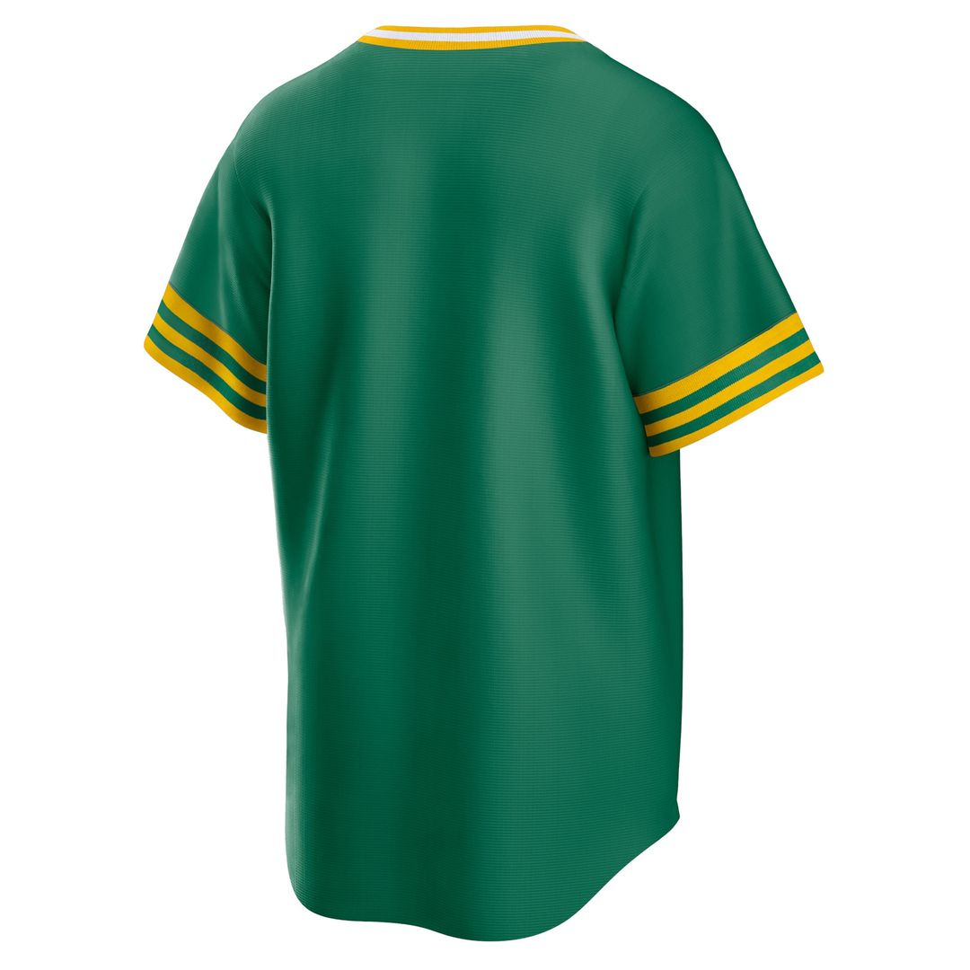 Athletics Nike Road Cooperstown Collection Team Jersey - Kelly Green