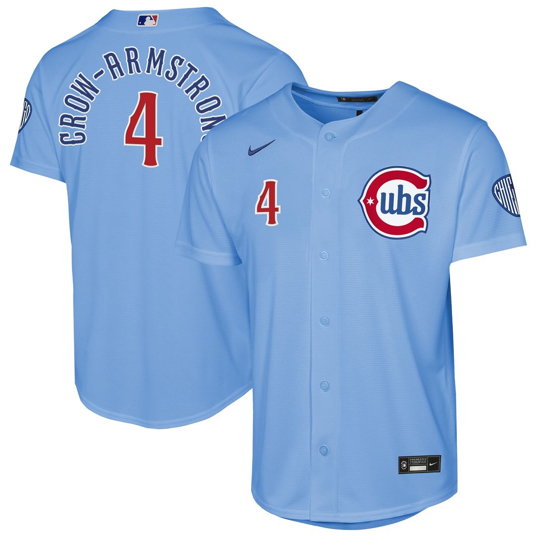 Pete Crow-Armstrong Chicago Cubs Nike Youth Home Stadium Jersey - White