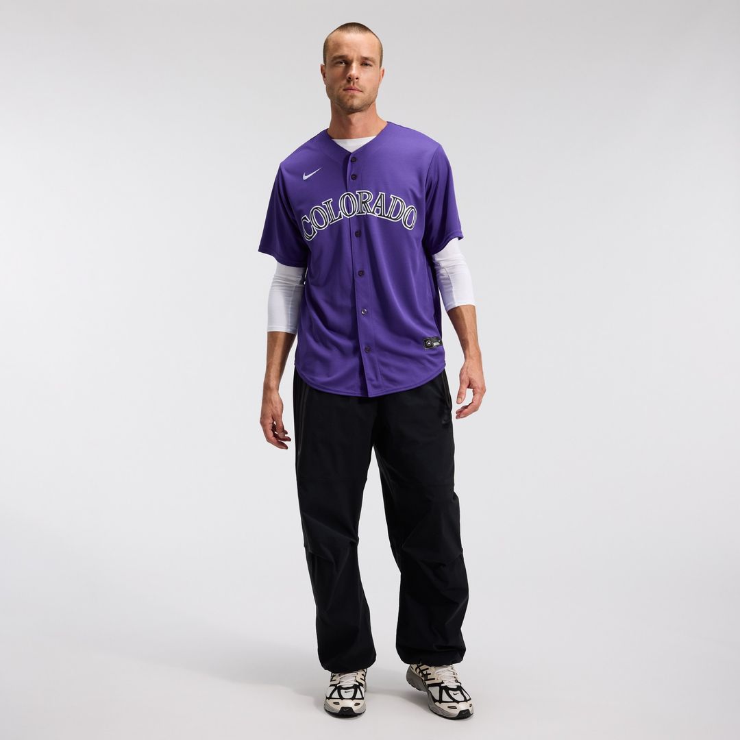Colorado Rockies Nike Alternate Replica Team Jersey - Purple