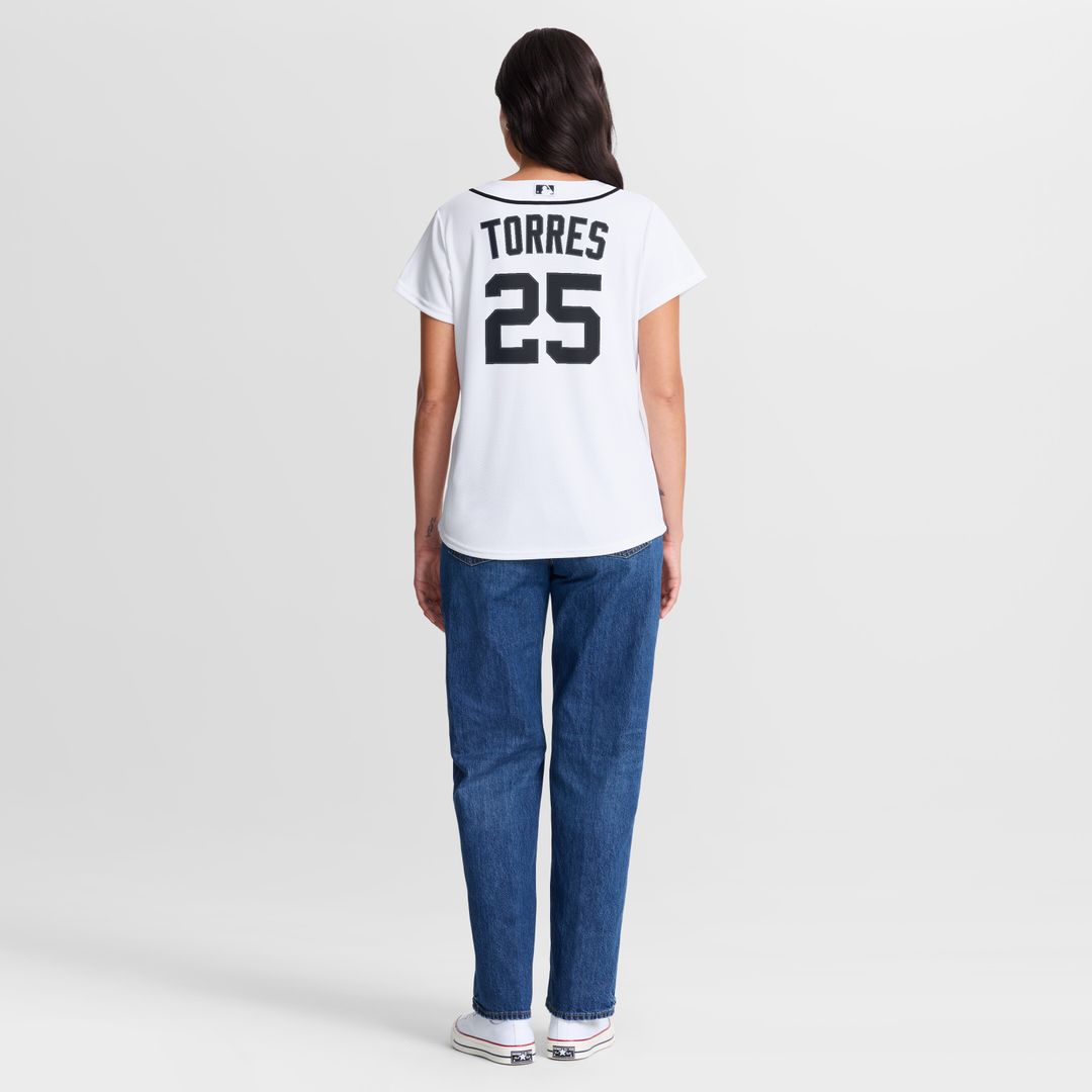 Gleyber Torres Detroit Tigers Nike Women's Home Replica Jersey - White