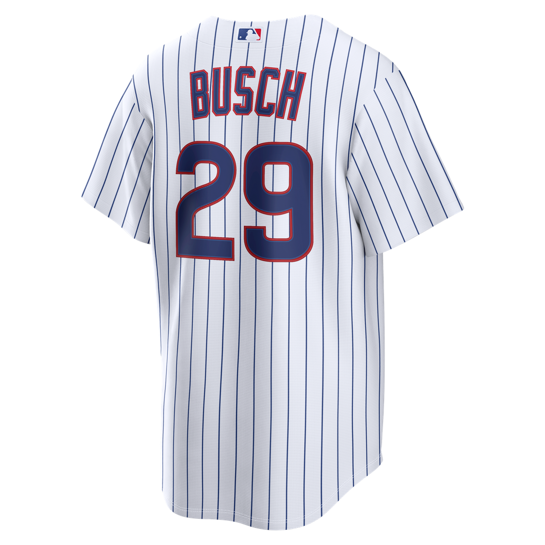 Michael Busch Chicago Cubs Nike Home Replica Jersey - White