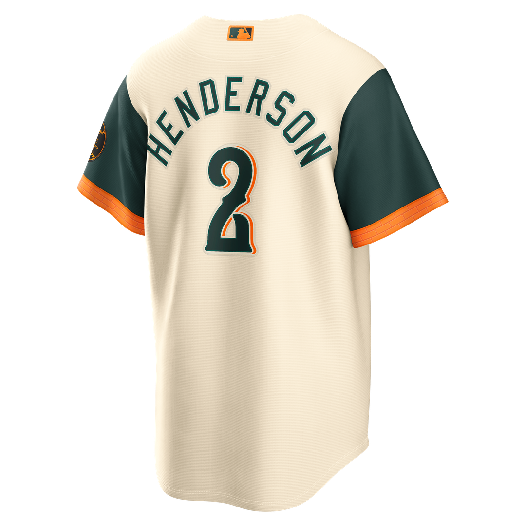 Gunnar Henderson Baltimore Orioles Nike 2026 City Connect Stadium Jersey - Cream