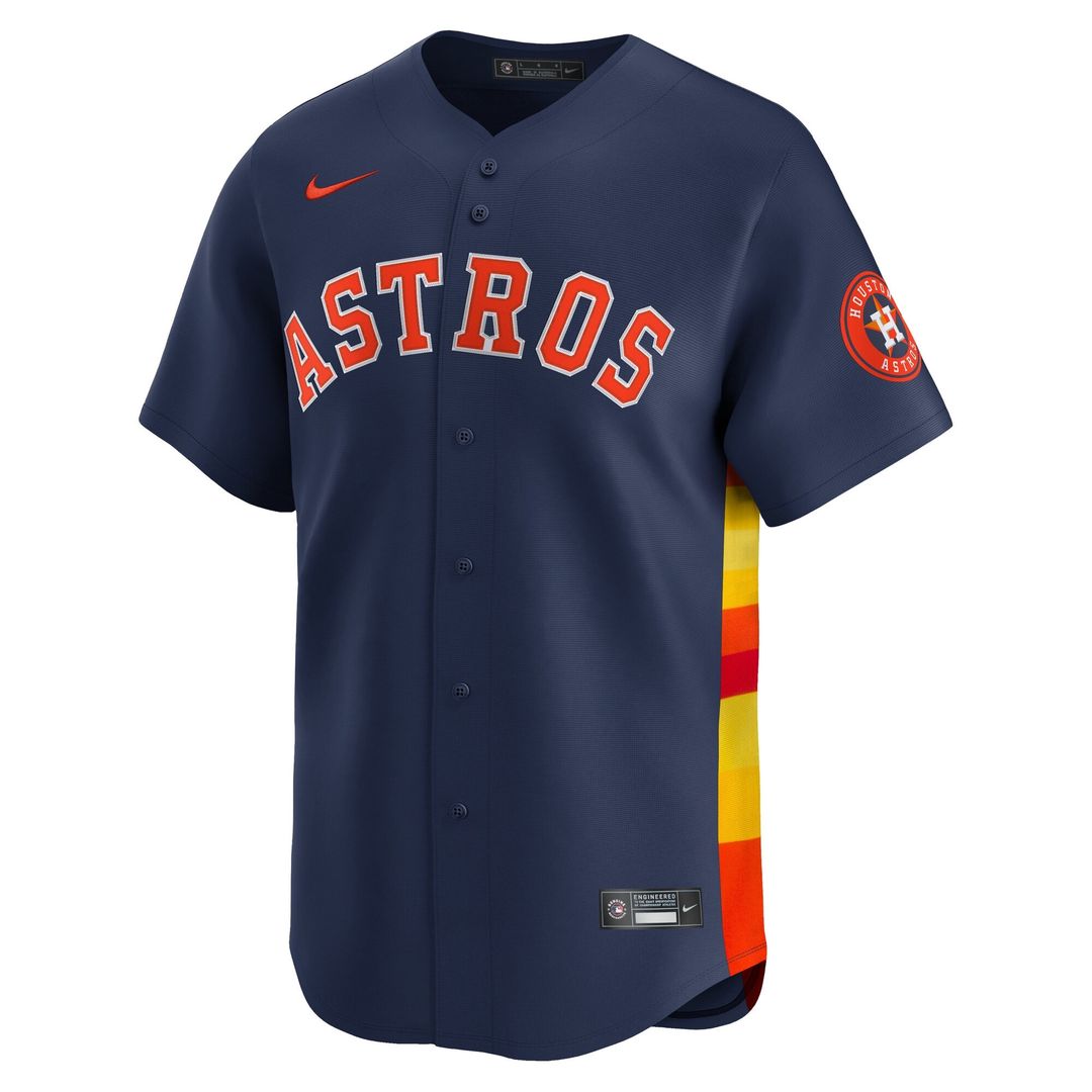 Jose Altuve Houston Astros Nike Alternate Limited Player Jersey - Navy