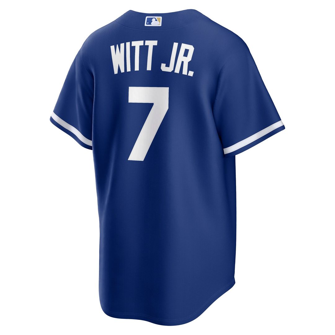 Bobby Witt Jr. Kansas City Royals Nike Road Replica Jersey - Gray