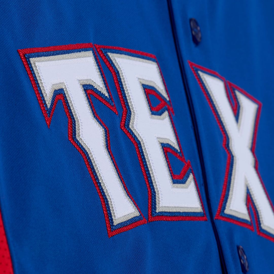 Adrian Beltre Texas Rangers Mitchell & Ness Cooperstown Mesh Batting Practice Button-Up Jersey - Royal