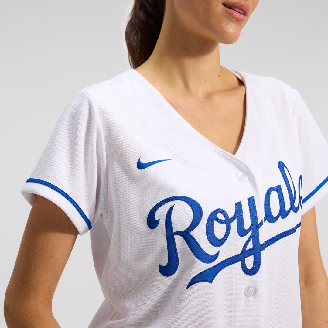 Kansas City Royals Nike Women's Home Replica Team Jersey - White