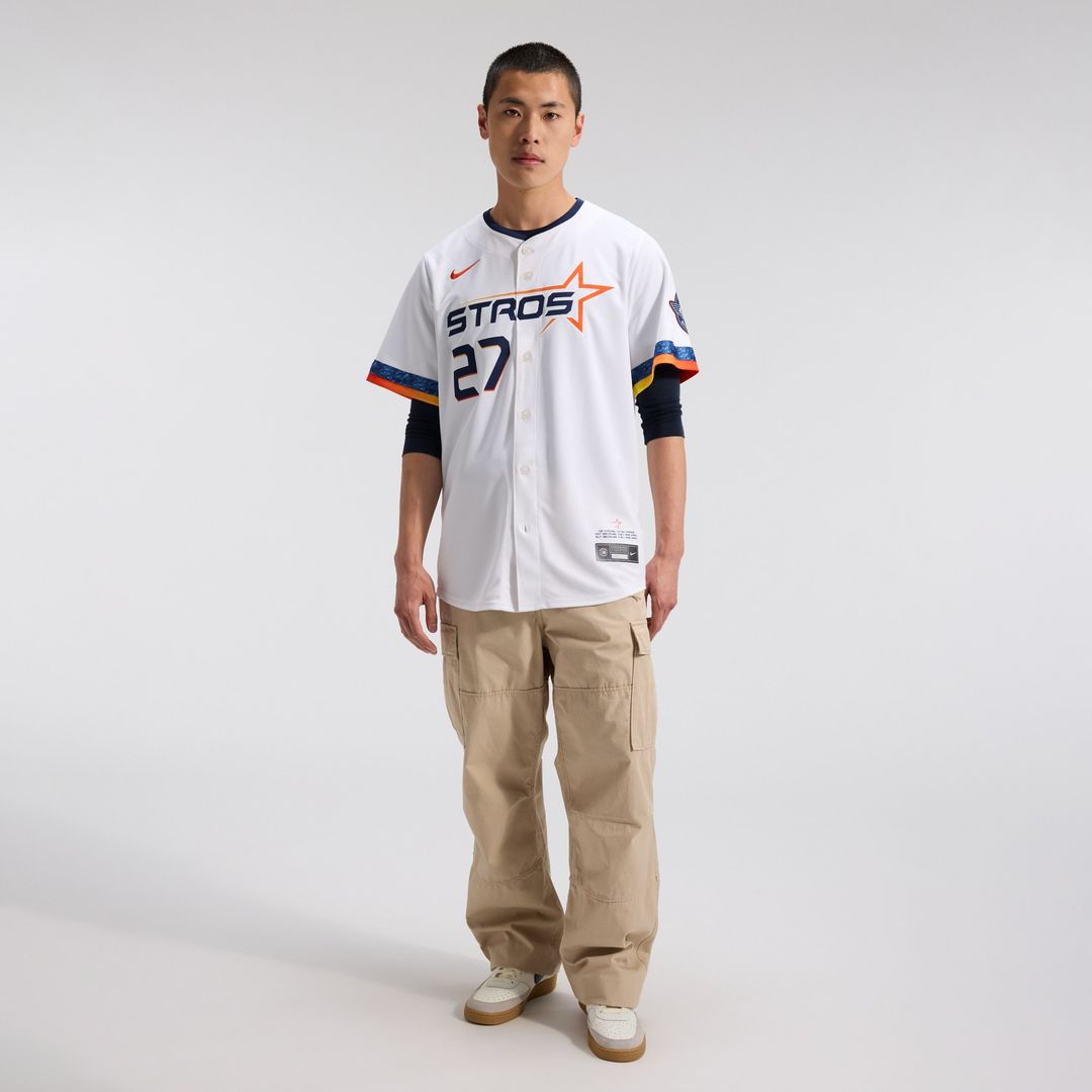 Jose Altuve Houston Astros Nike 2025 City Connect Limited Player Jersey - White