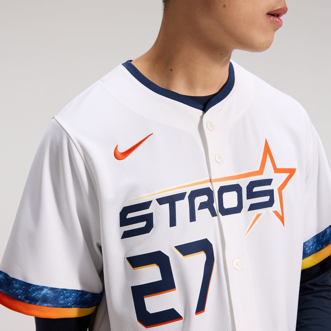 Jose Altuve Houston Astros Nike 2025 City Connect Limited Player Jersey - White
