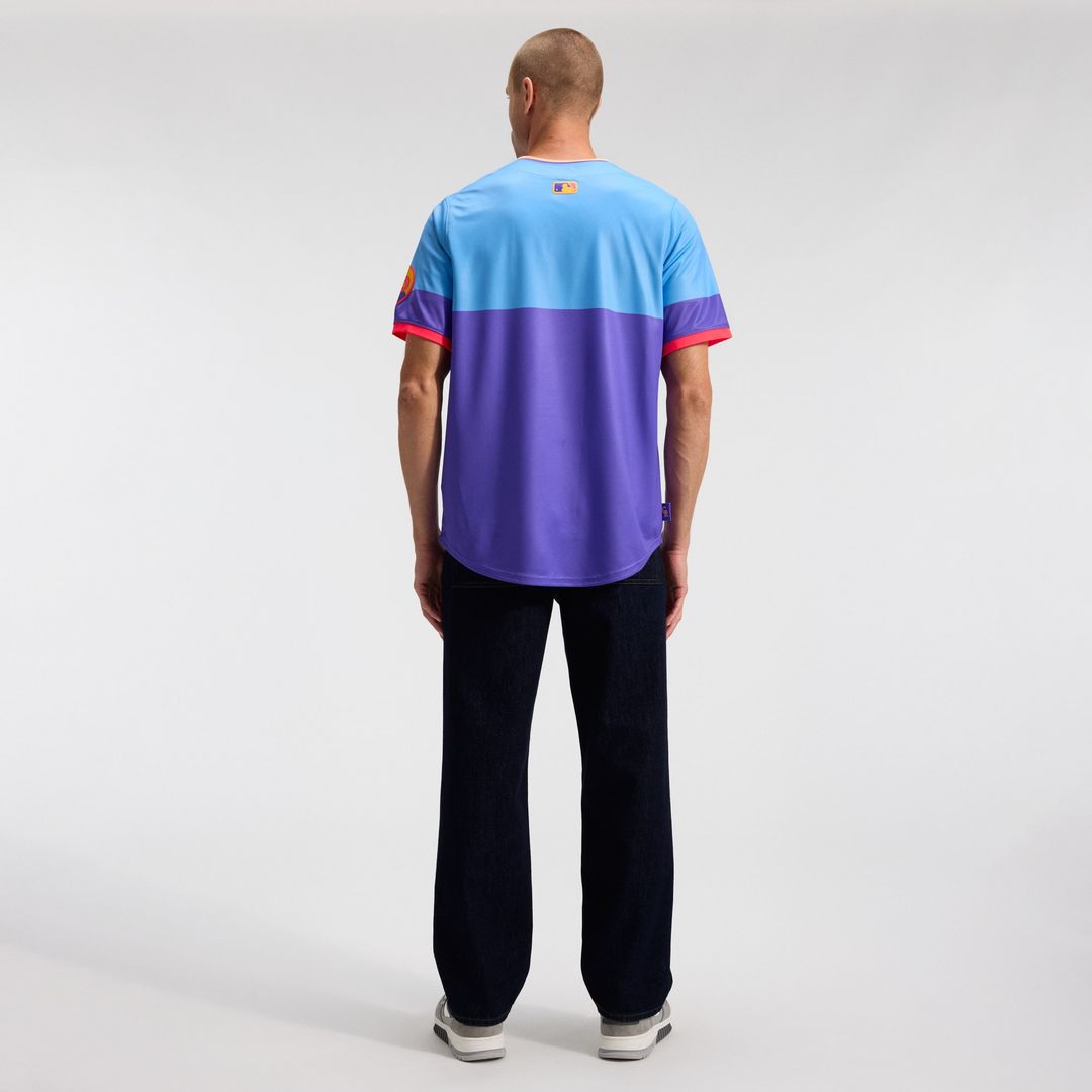 Colorado Rockies Nike 2025 City Connect Limited Jersey - Purple/Light Blue