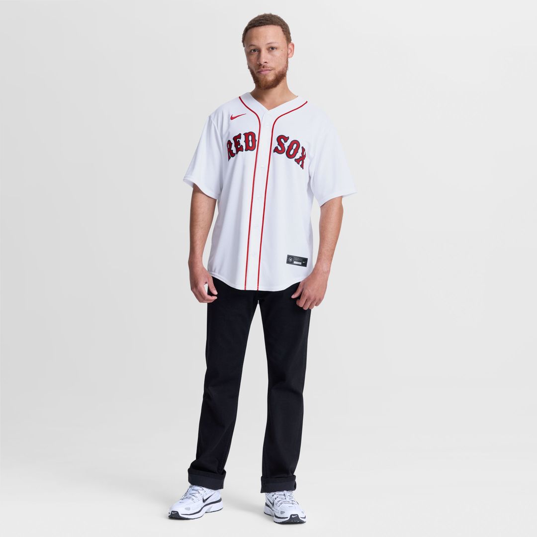 David Ortiz Boston Red Sox Nike Home Replica Jersey - White