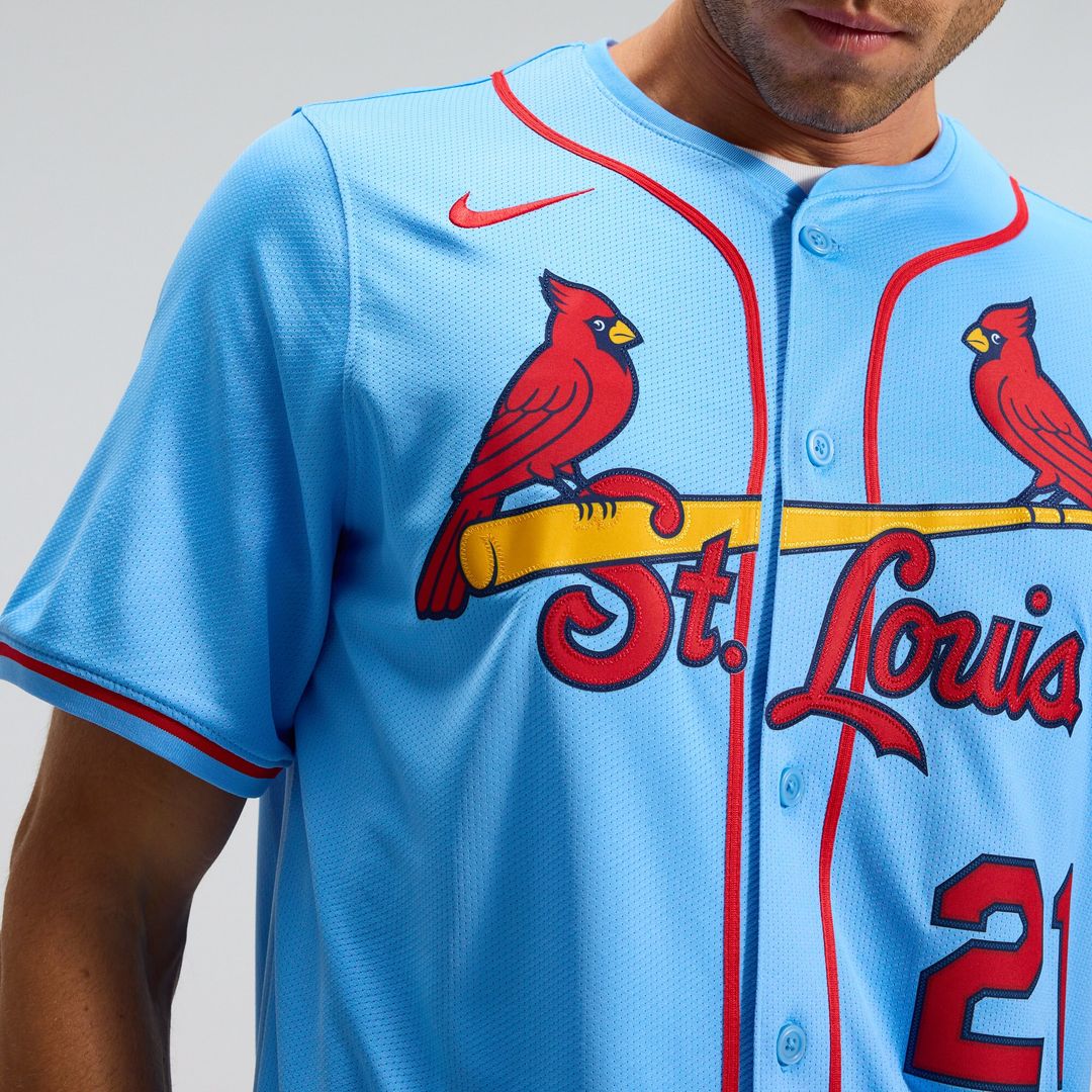 Lars Nootbaar St. Louis Cardinals Nike Alternate Limited Jersey - Light Blue