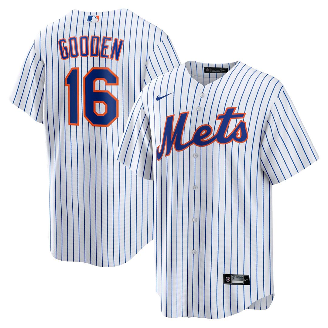 Dwight Gooden New York Mets Nike Home Replica Player Jersey - White