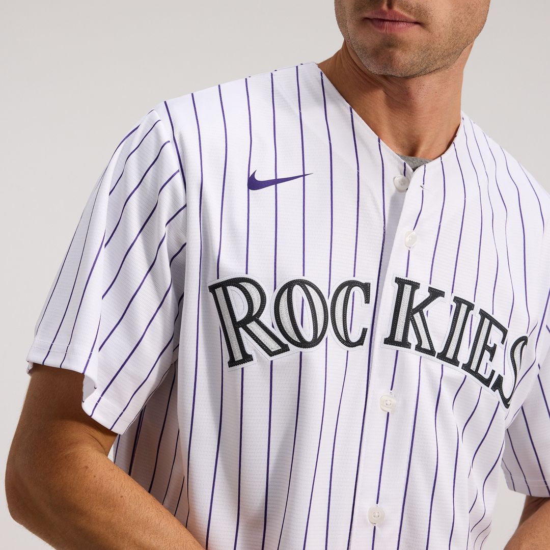 Colorado Rockies Nike Alternate Replica Team Jersey - Purple