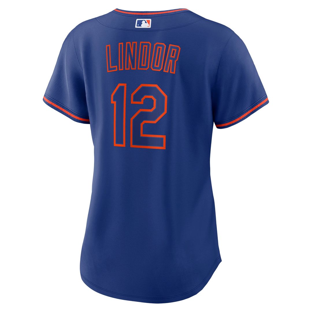 Francisco Lindor New York Mets Nike Women's Alternate Replica Jersey - Royal