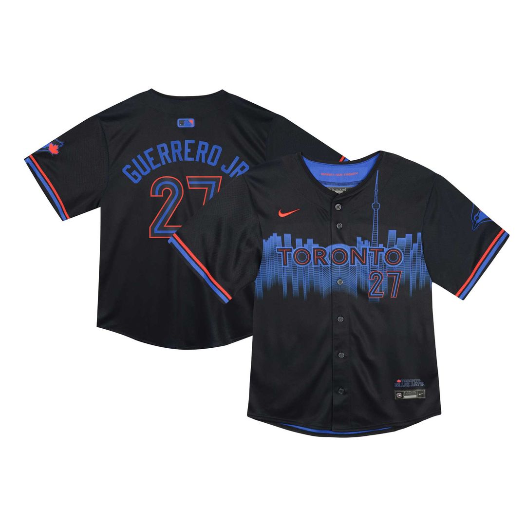 Vladimir Guerrero Jr. Toronto Blue Jays Nike Infant 2024 City Connect Limited Player Jersey - Navy