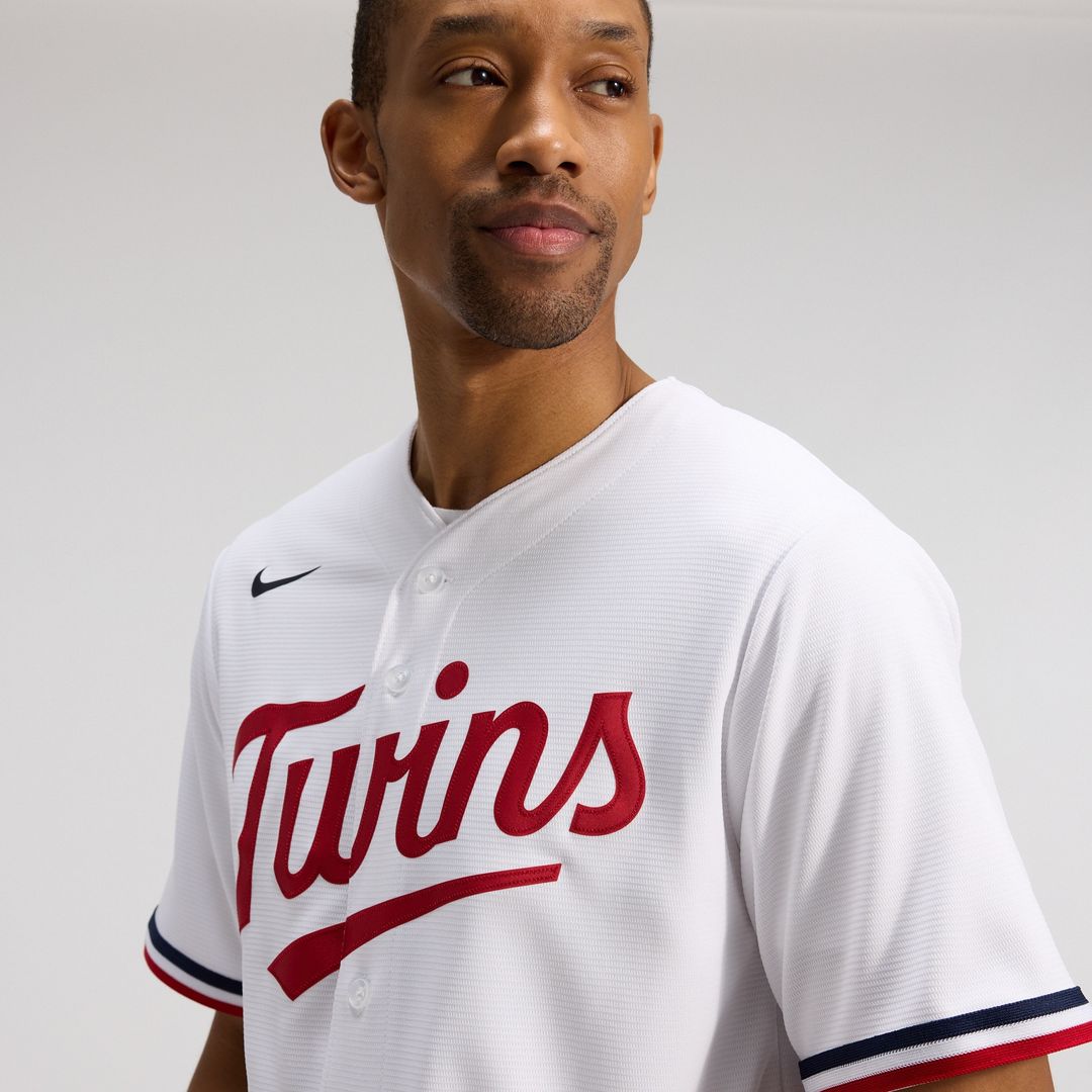 Minnesota Twins Nike Road Replica Team Jersey - Gray