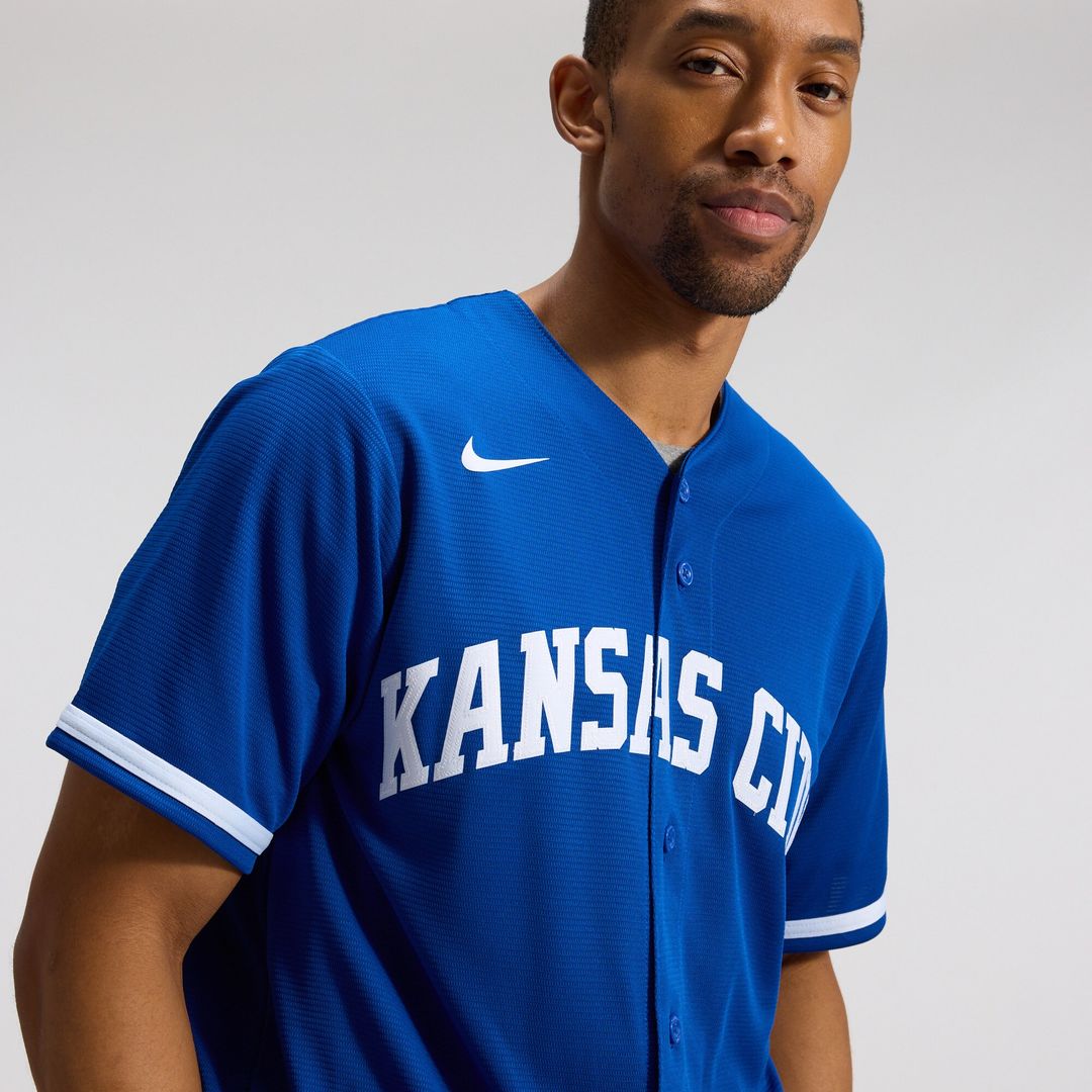Kansas City Royals Nike Alternate Replica Team Jersey - Royal