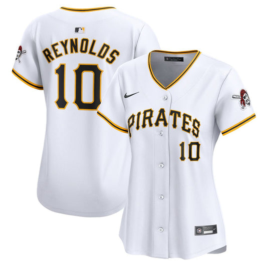 Bryan Reynolds Pittsburgh Pirates Nike Women's  Home Limited Player Jersey - White