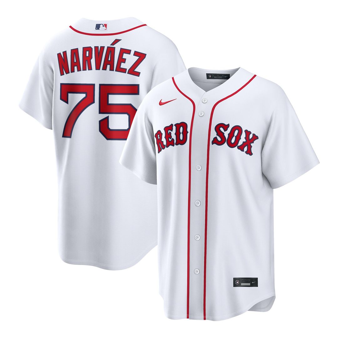 Carlos Narváez Boston Red Sox Nike Home Replica Jersey - White