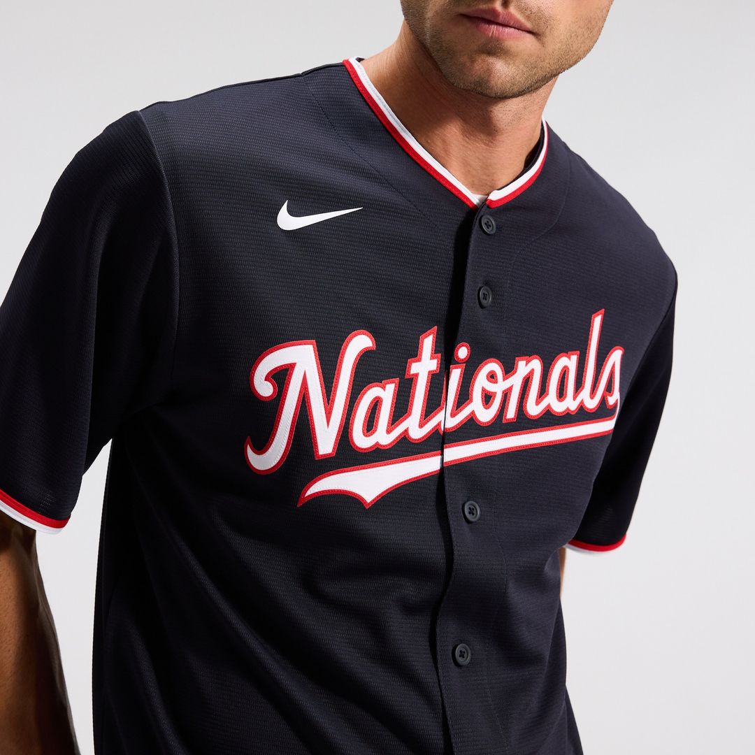 Dylan Crews Washington Nationals Nike Alternate Replica Jersey - Navy