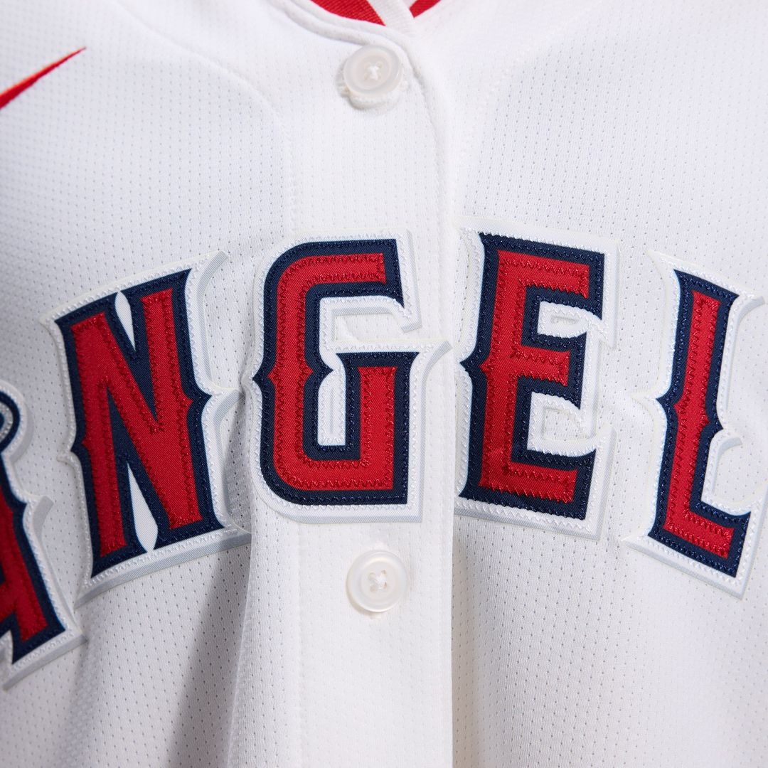 Los Angeles Angels Nike Women's Home Limited Jersey - White