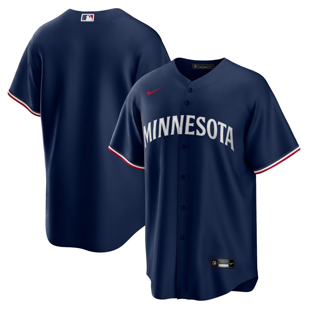 Minnesota Twins Nike Home Replica Team Jersey - White