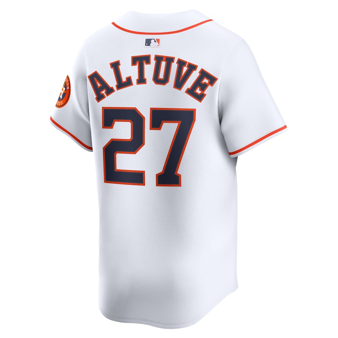 Jose Altuve Houston Astros Nike Road Limited Player Jersey - Gray